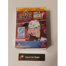 2020-21 Upper Deck Extended Series UD Factory Sealed Retail Blaster Box 7 Packs